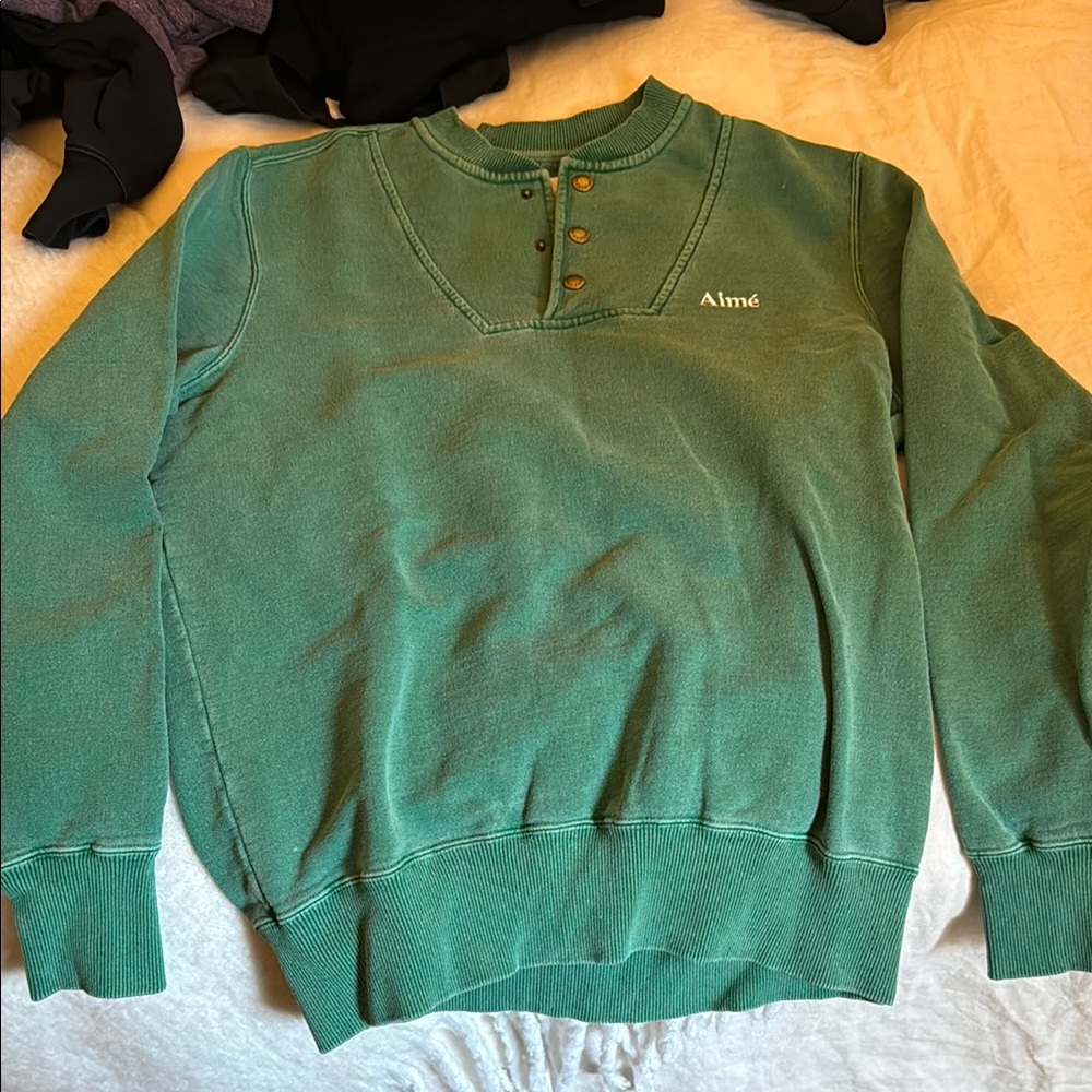 Aime Leon Dore M 3 Button Crewneck Vintage